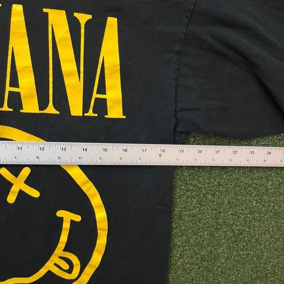 Rare Vintage Y2K Nirvana Mexican‎ Boot Long Sleeve Hits Graphic Tee Shirt - Picture 7 of 8